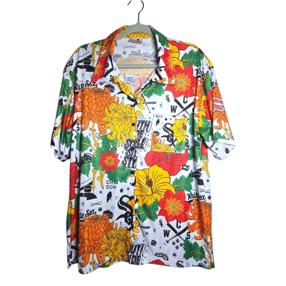 Destroyer Rocks Chicago White Sox Button Down Size Medium - Picture 1 of 6
